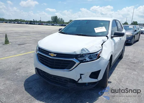 2020 Chevrolet Equinox Fwd Ls из США, поврежденный, VIN 3GNAXHEV0LS693367